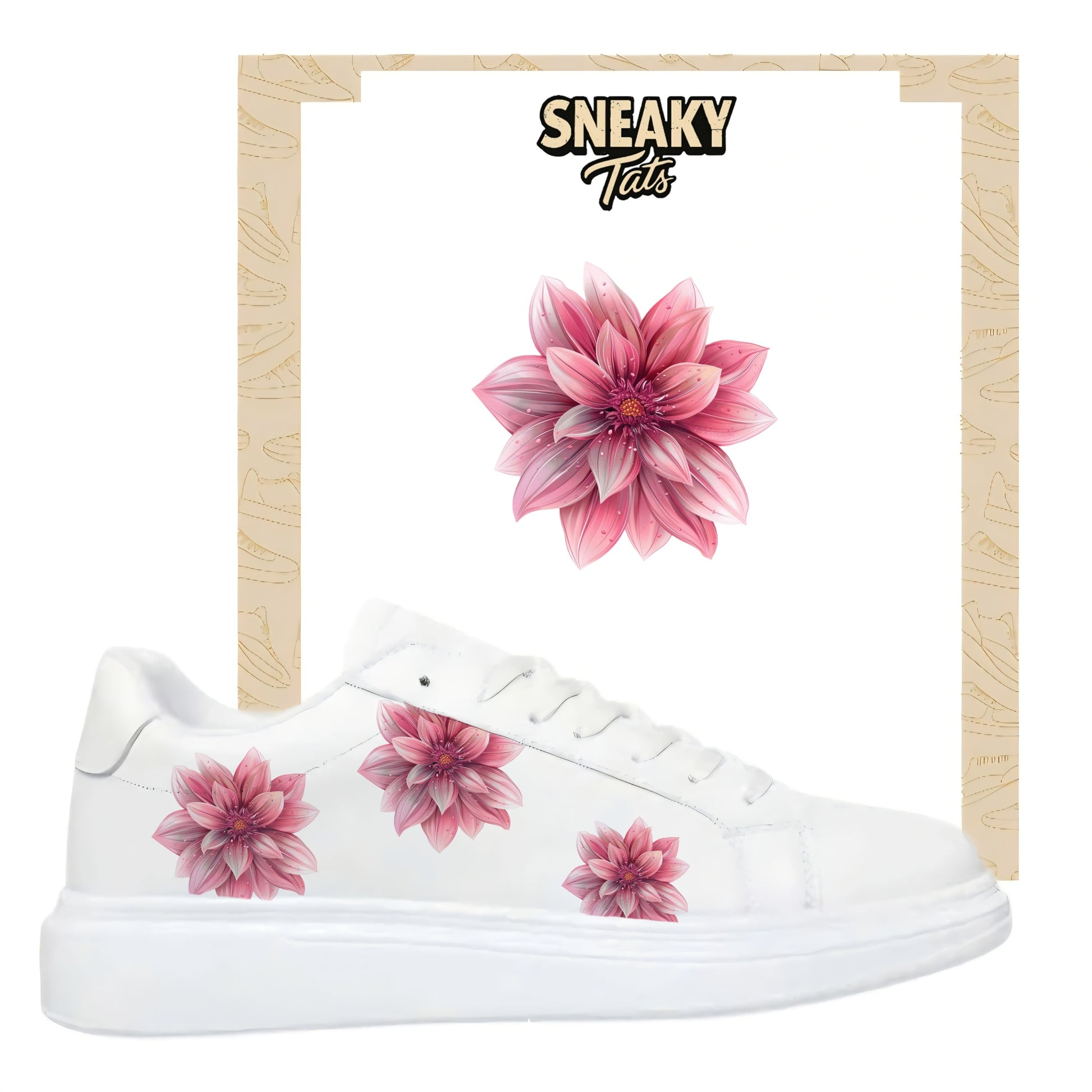 Sneakytats "exotische Blume 0522"