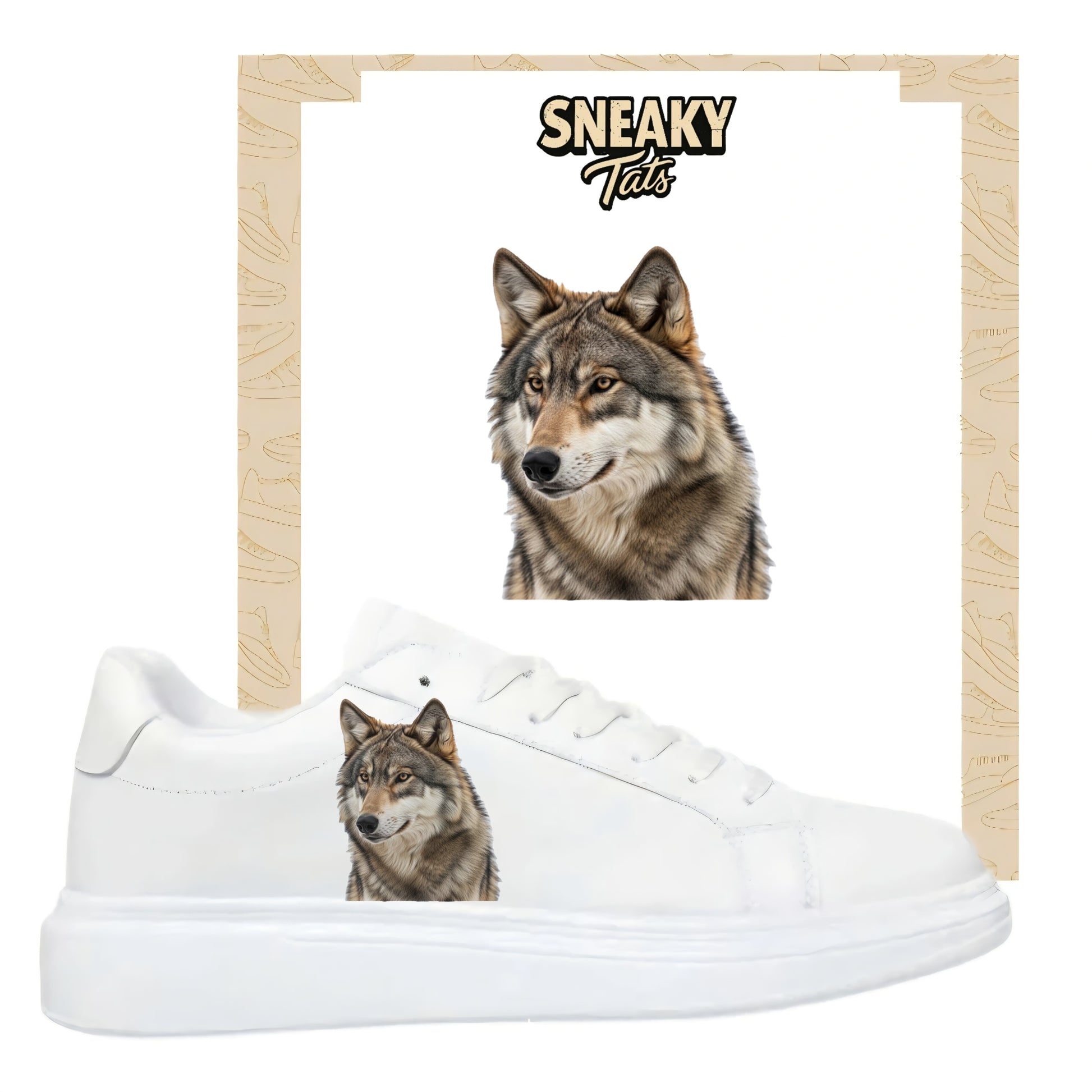 Sneakytats "Wolf 0534"