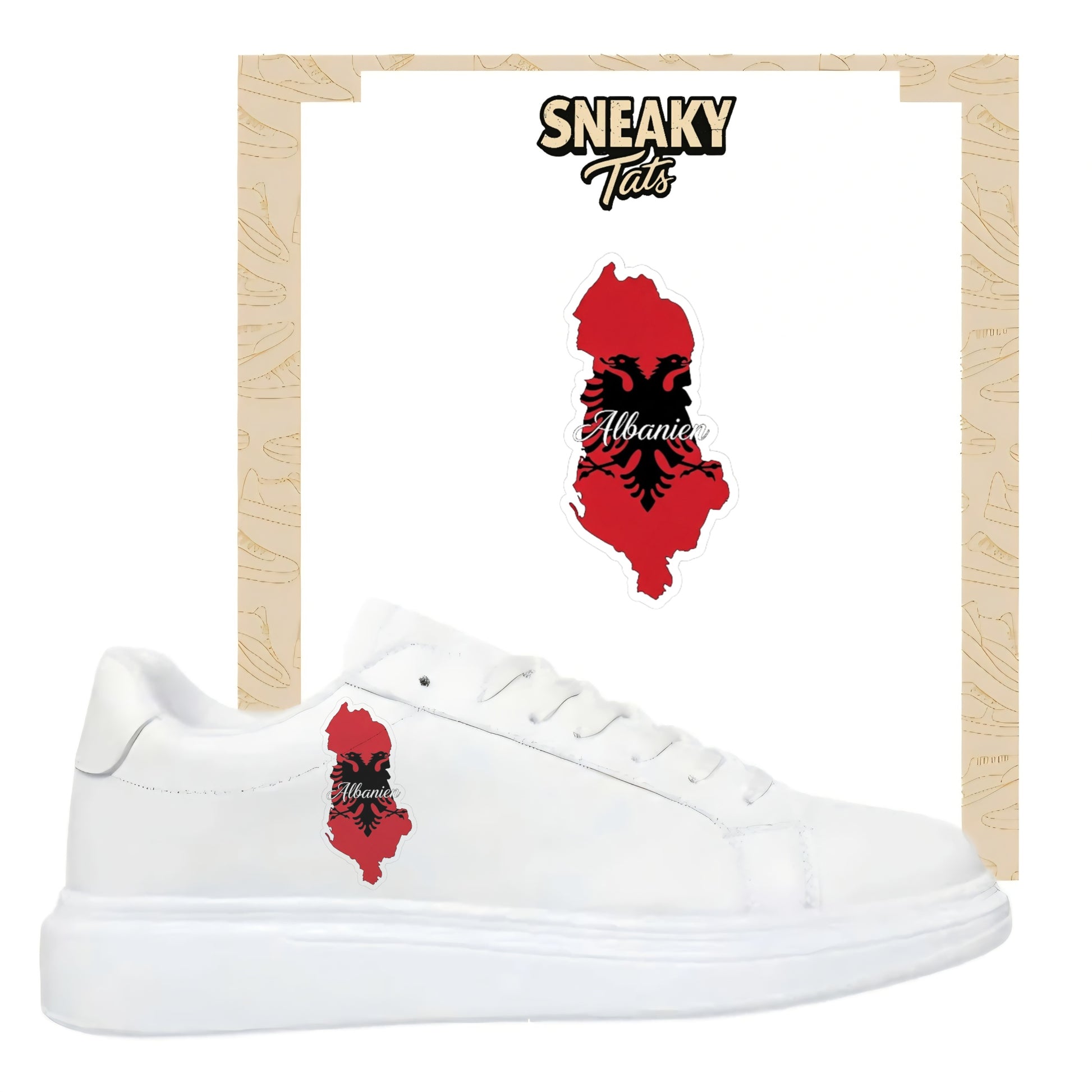 Sneakytats "Albanien 0552"