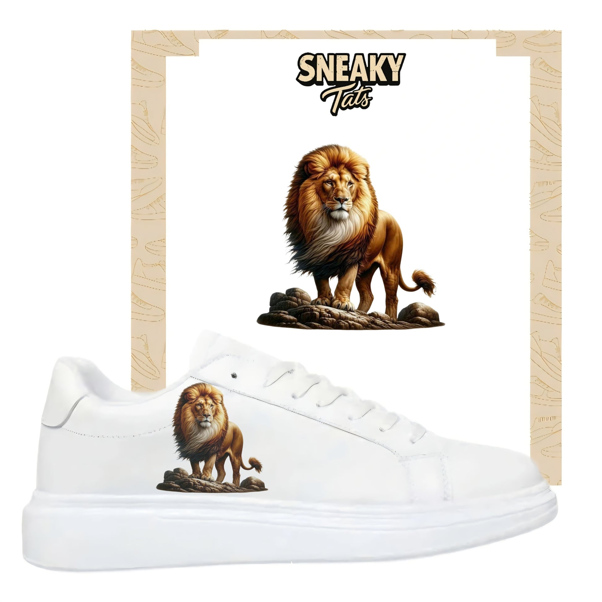 Sneakytats "Löwe 0593"