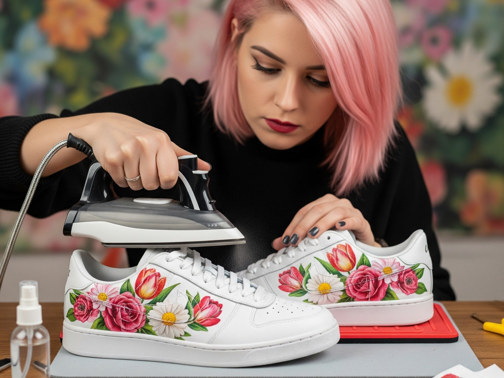 Sneaker Bügelfolie für Custom Sneaker
