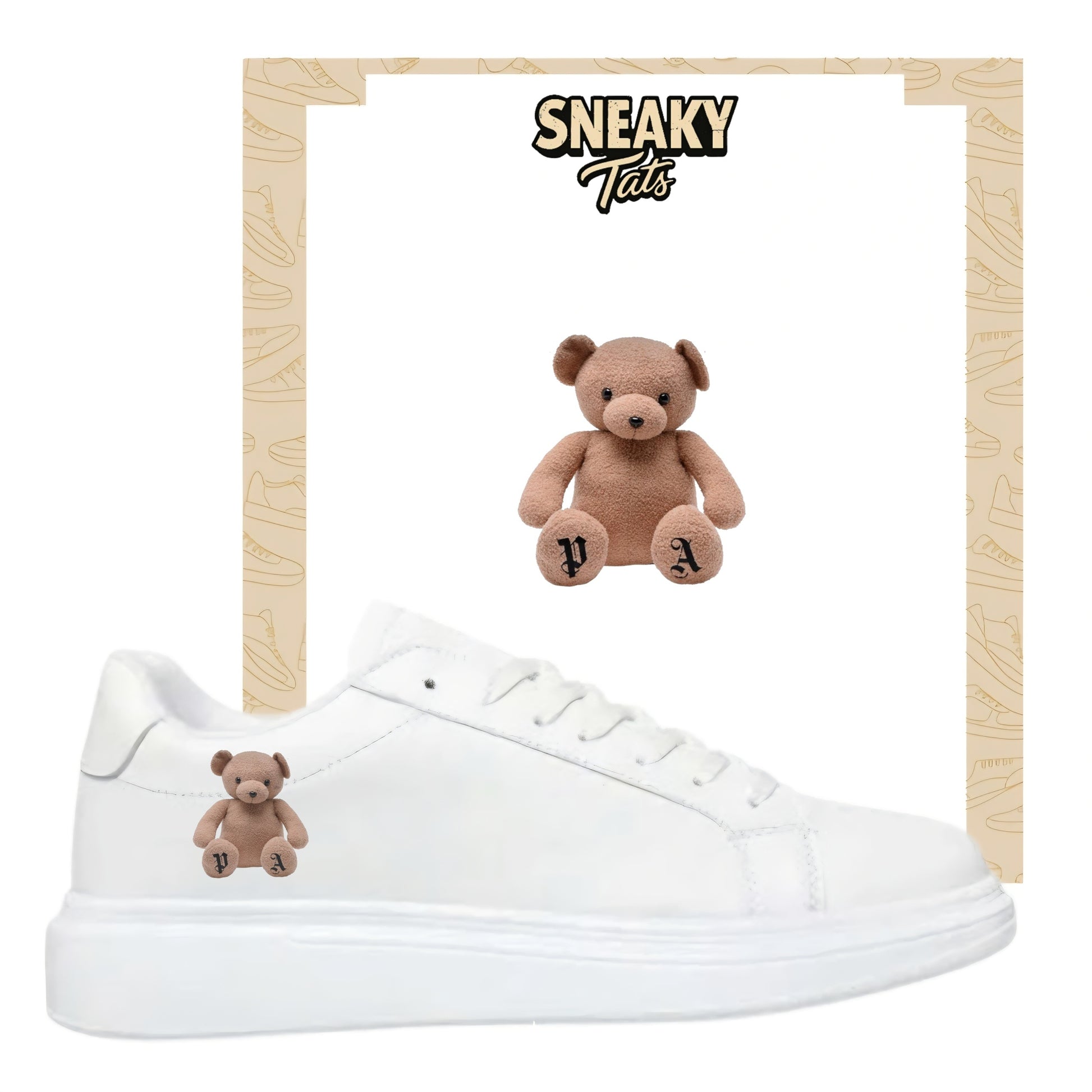 Bügelfolien_Teddy_braun_Sneaker_Tats