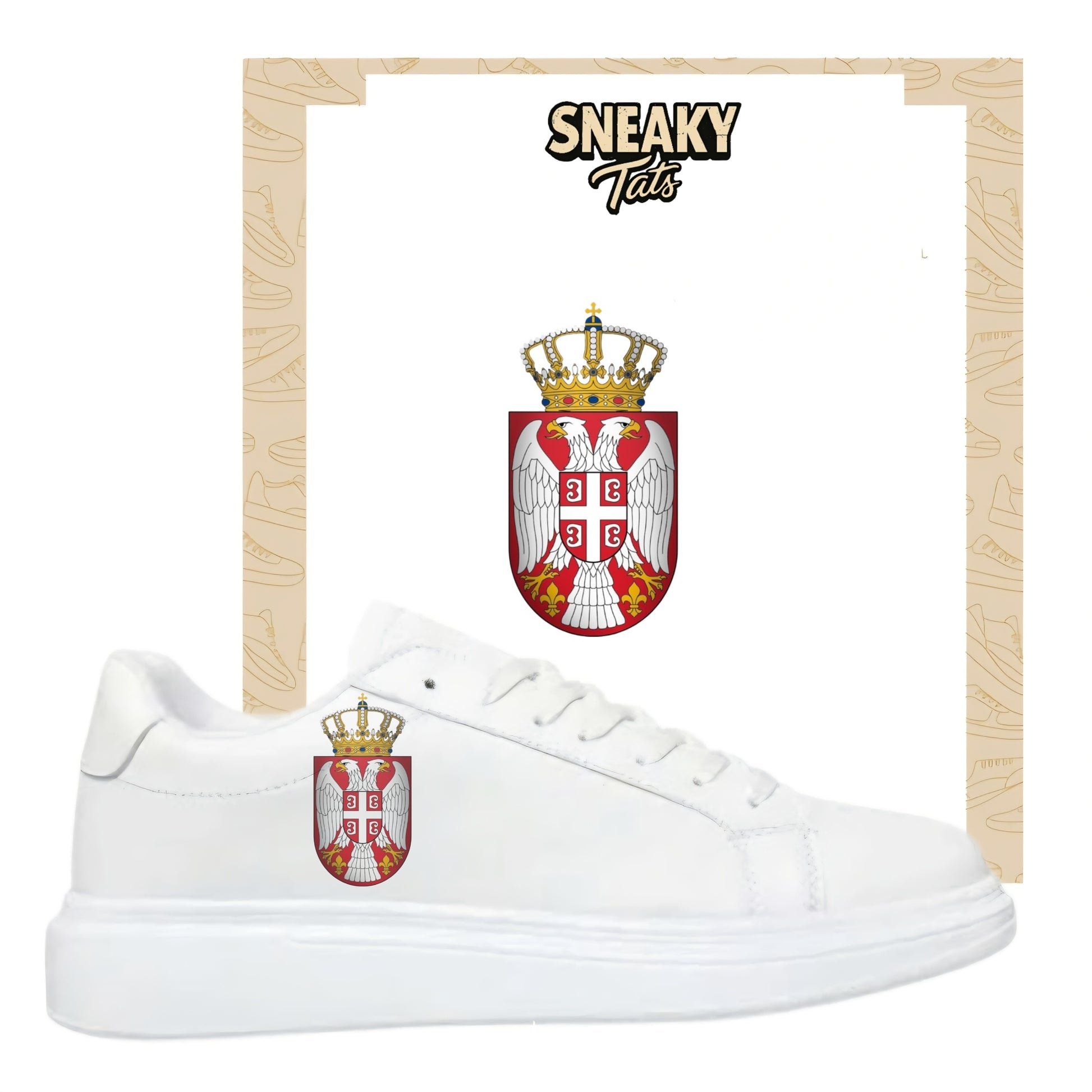 Sneakytats "Serbien Adler 0048"