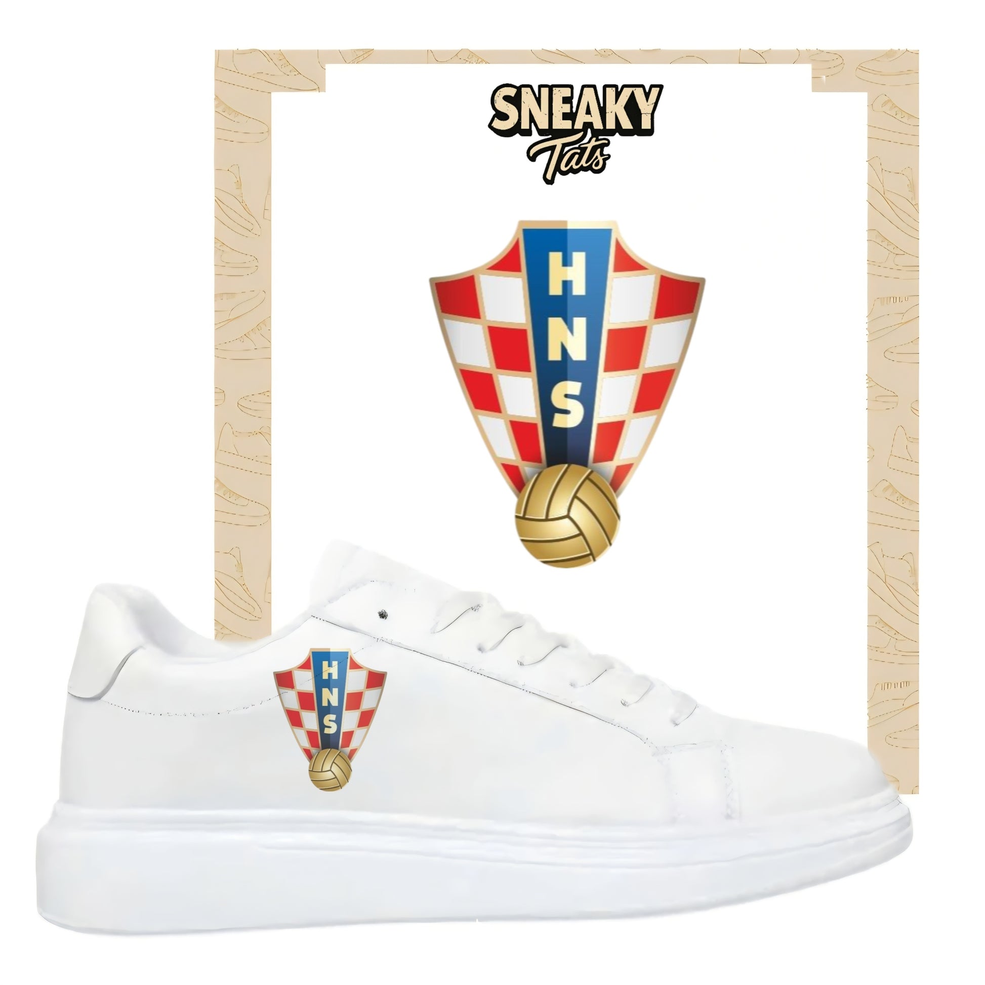 Sneakytats "Kroatien Wappen 0073"