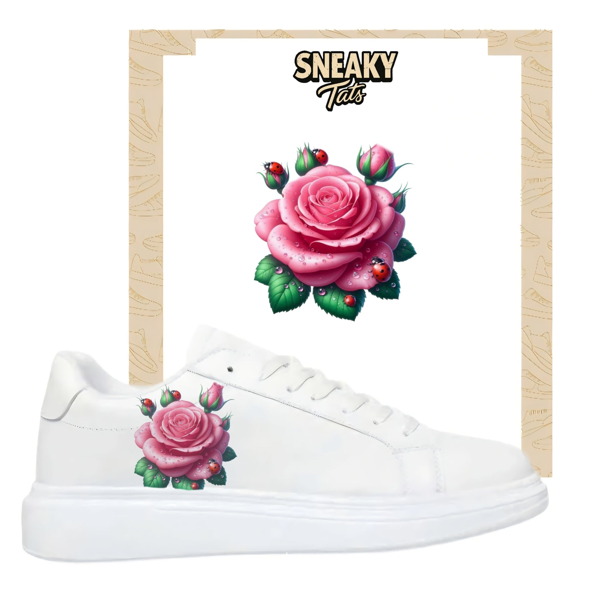 Sneakytats "Rose 0095"