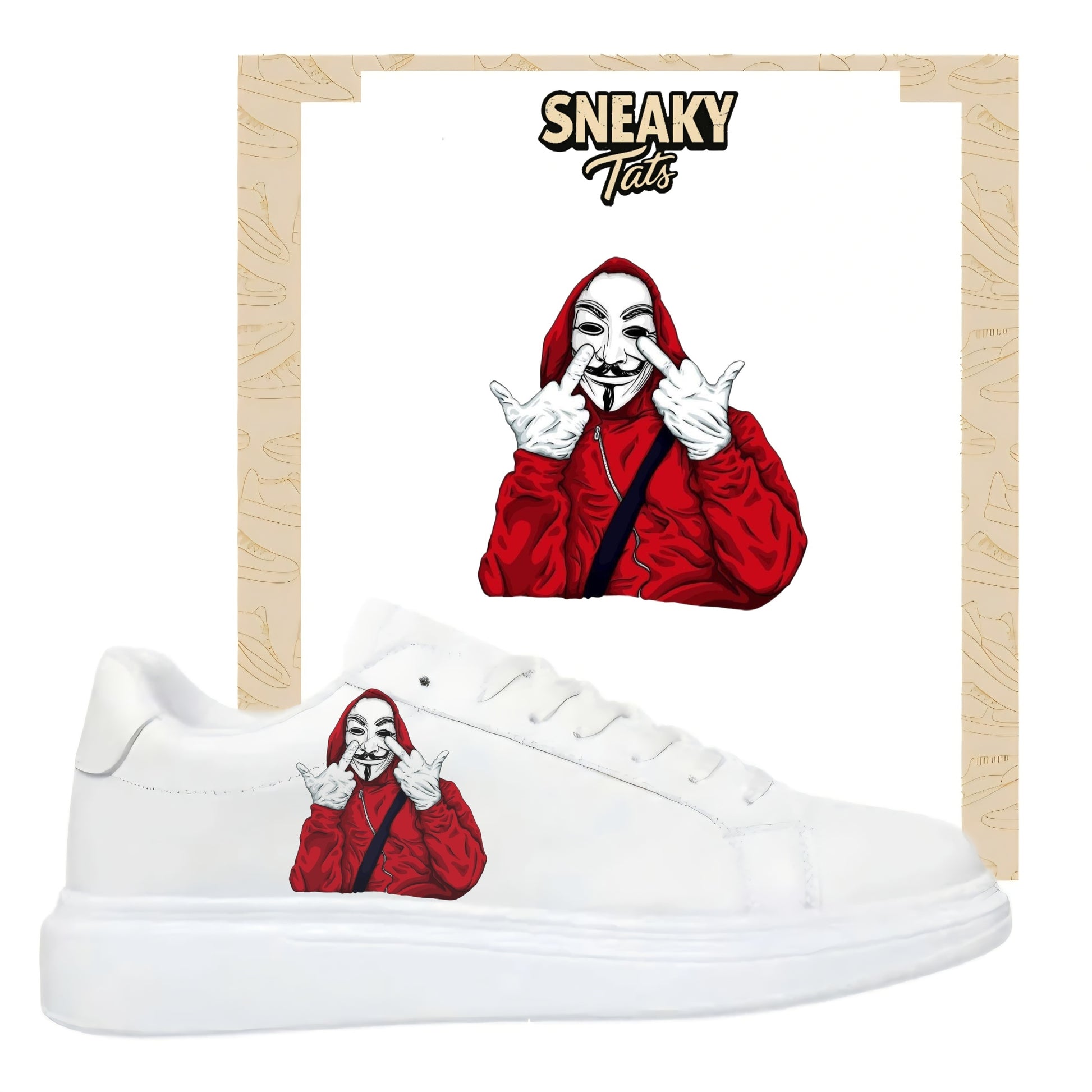 Sneakytats "Anonymus 0116"