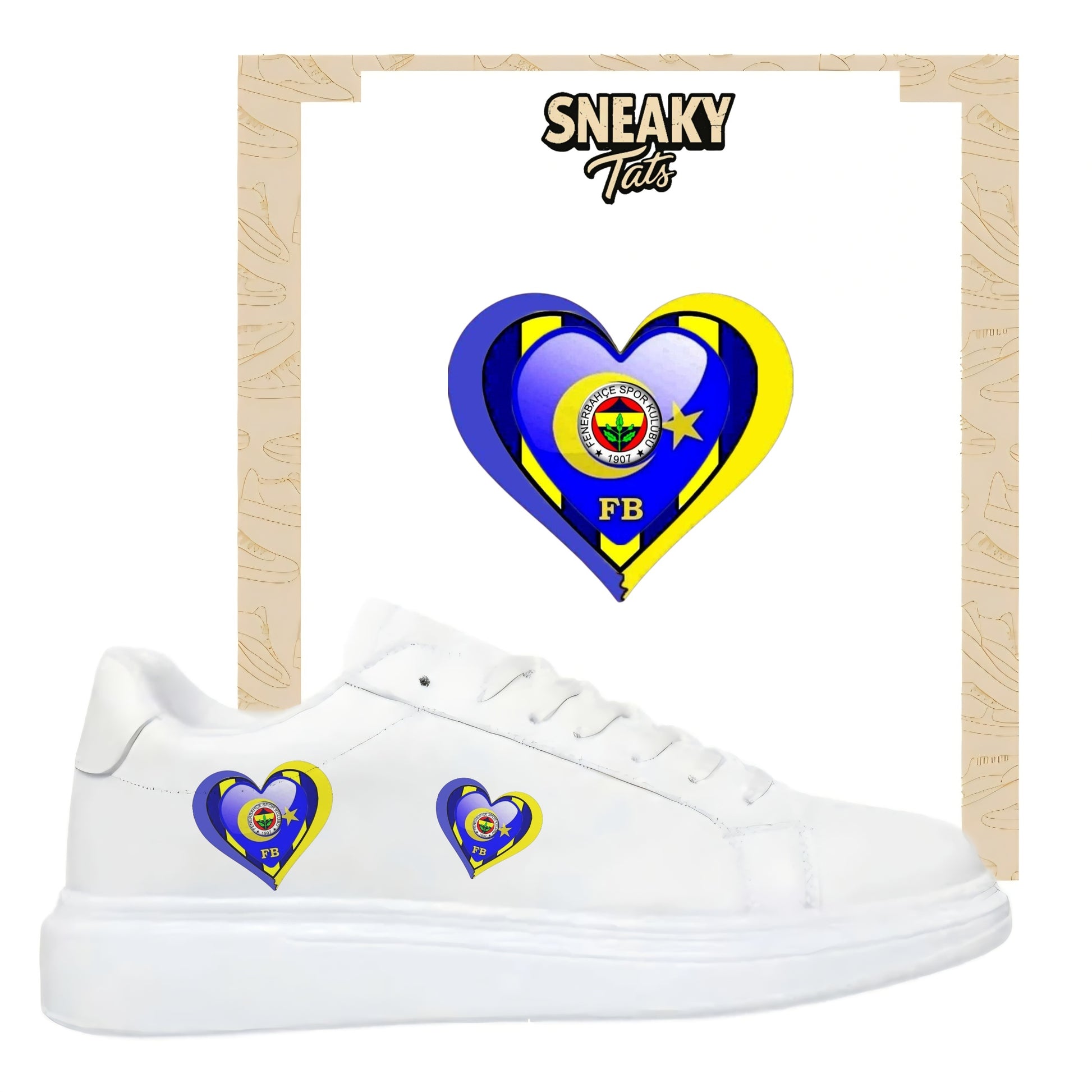 Sneakytats "Fenerbahce Herz 0131"