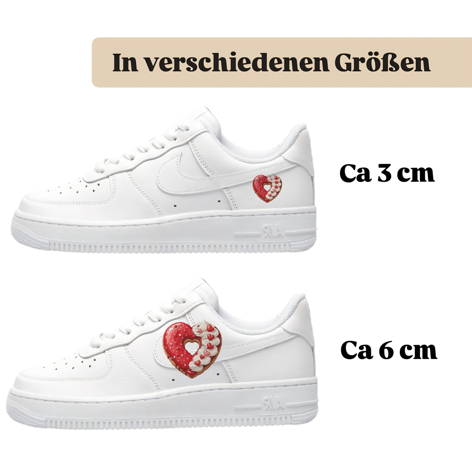 Sneakytats "Donut Herz 0136"