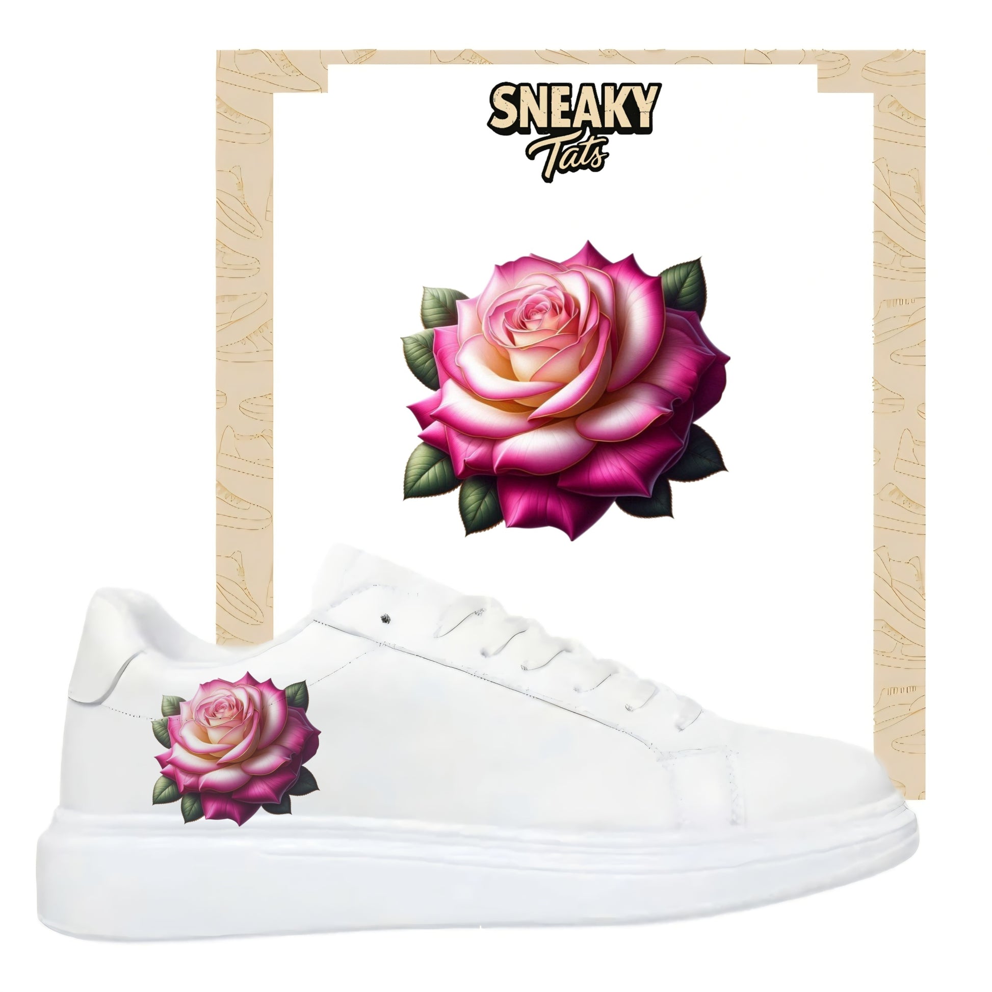 Sneakytats "Rose 0163"
