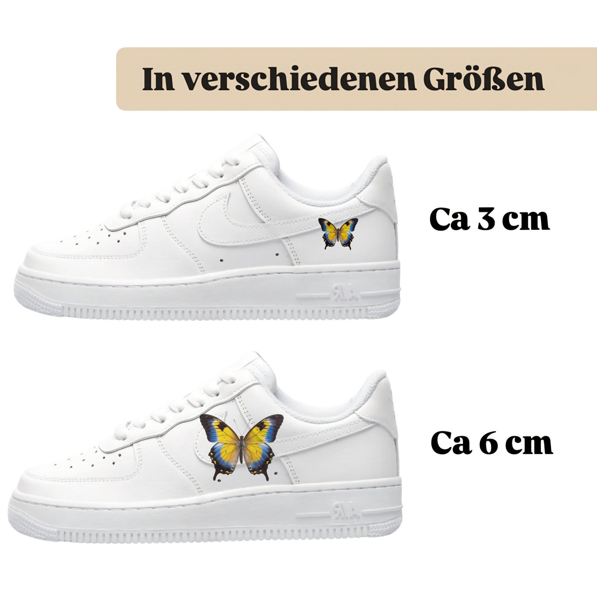 Sneakytats "Gelbe Schmetterlinge 0179"