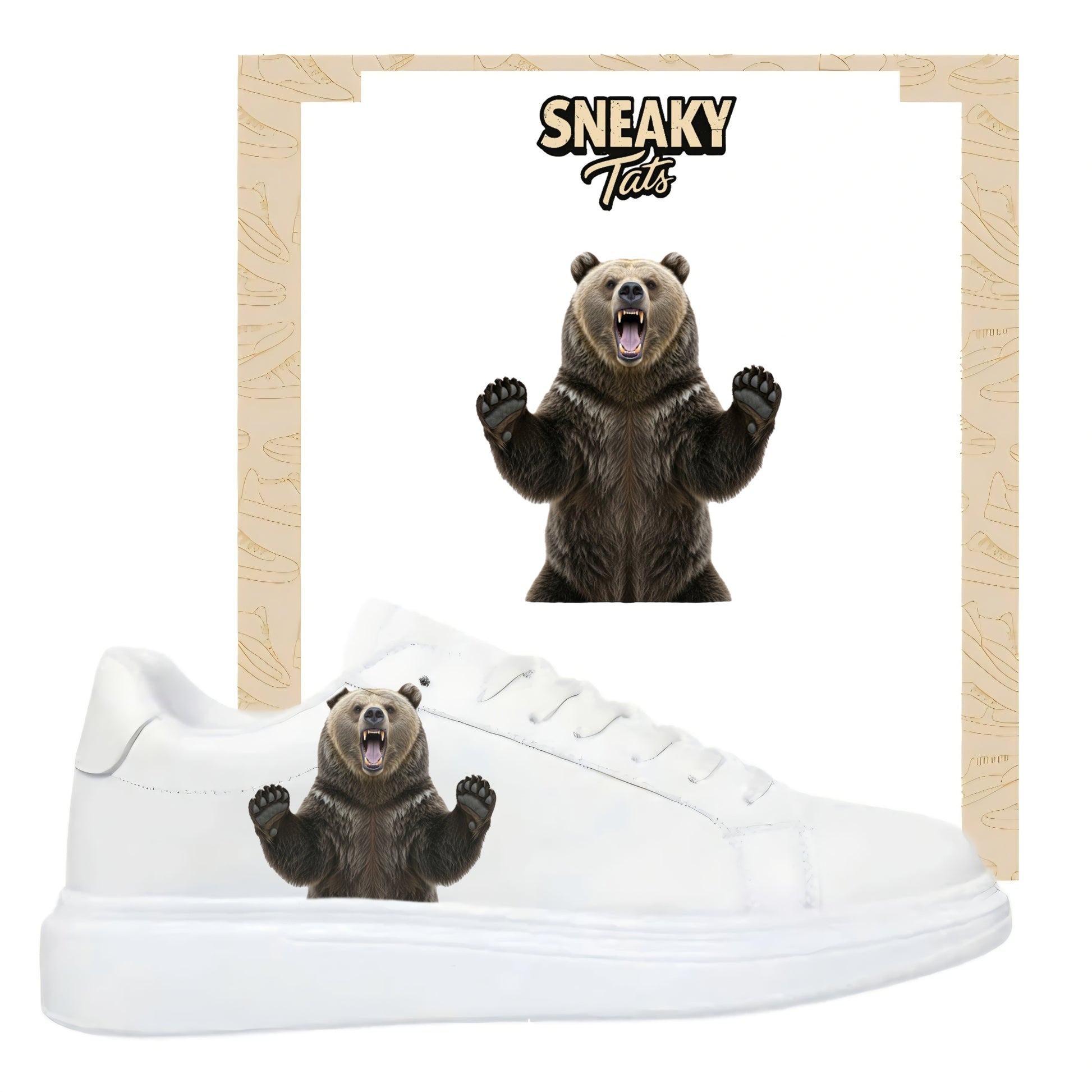 Sneakytats "Bär 0472"
