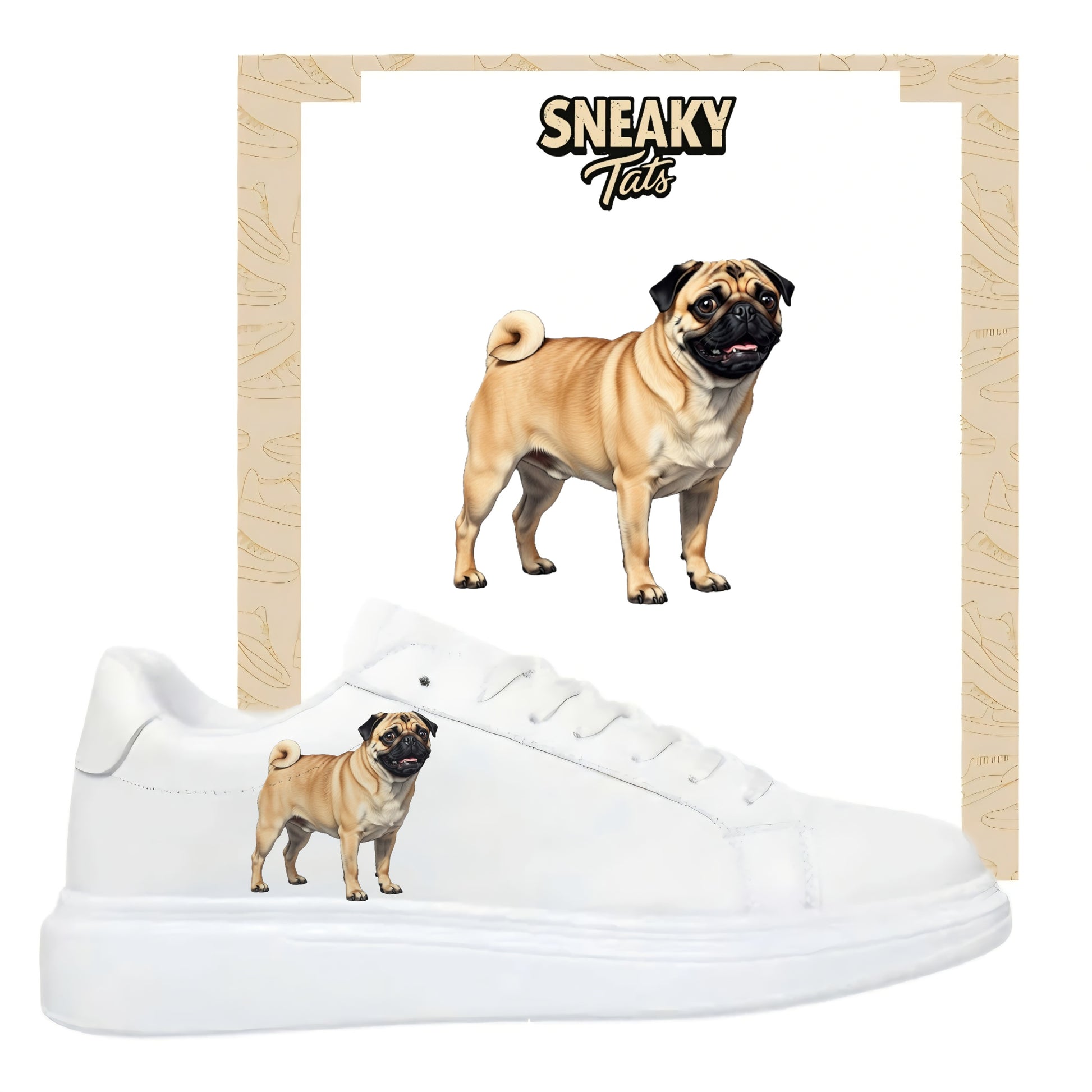 Sneakytats "Mops 0482"
