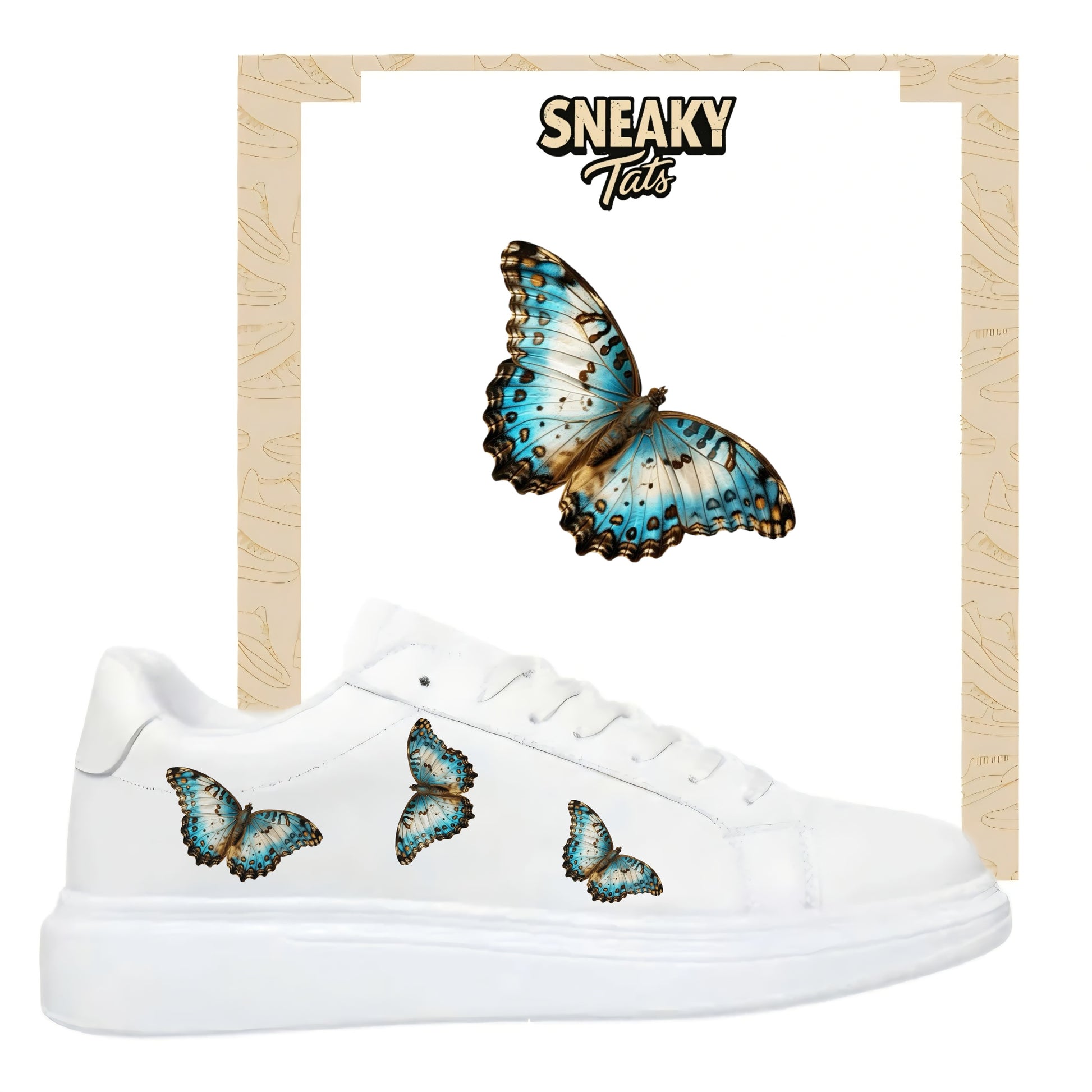 Sneakytats "Schmetterling 0524"