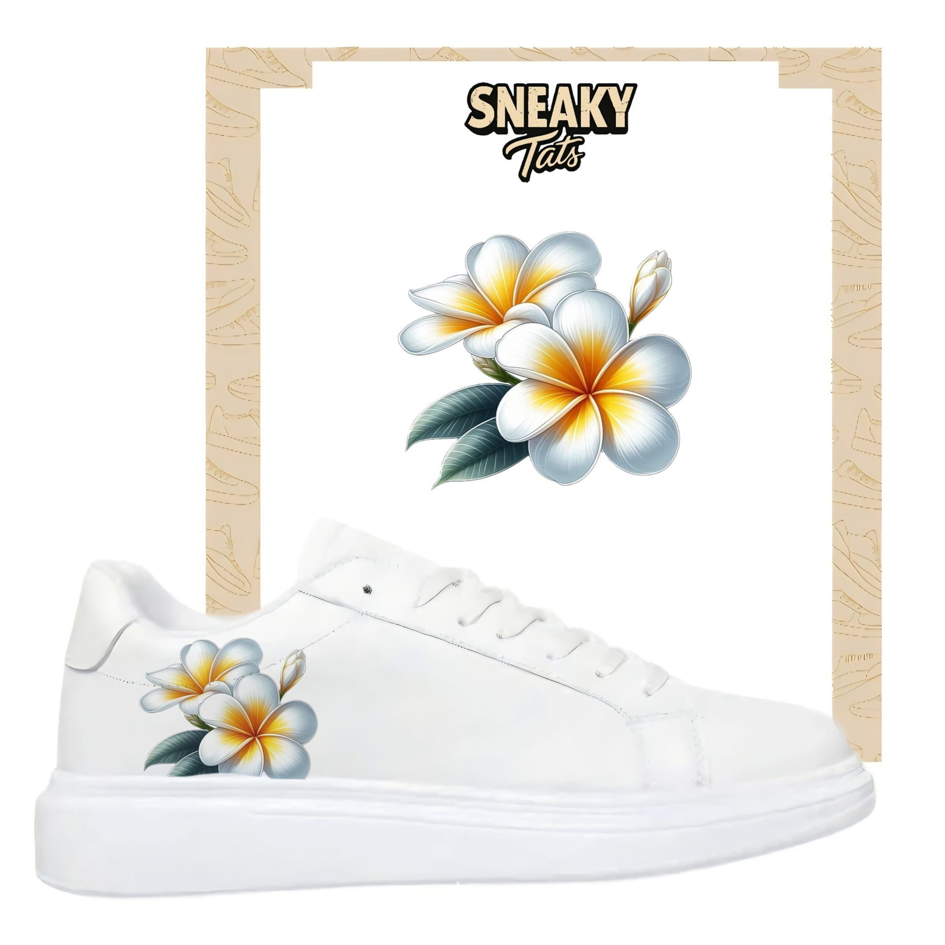 Sneakytats "exotische Blume 0528"