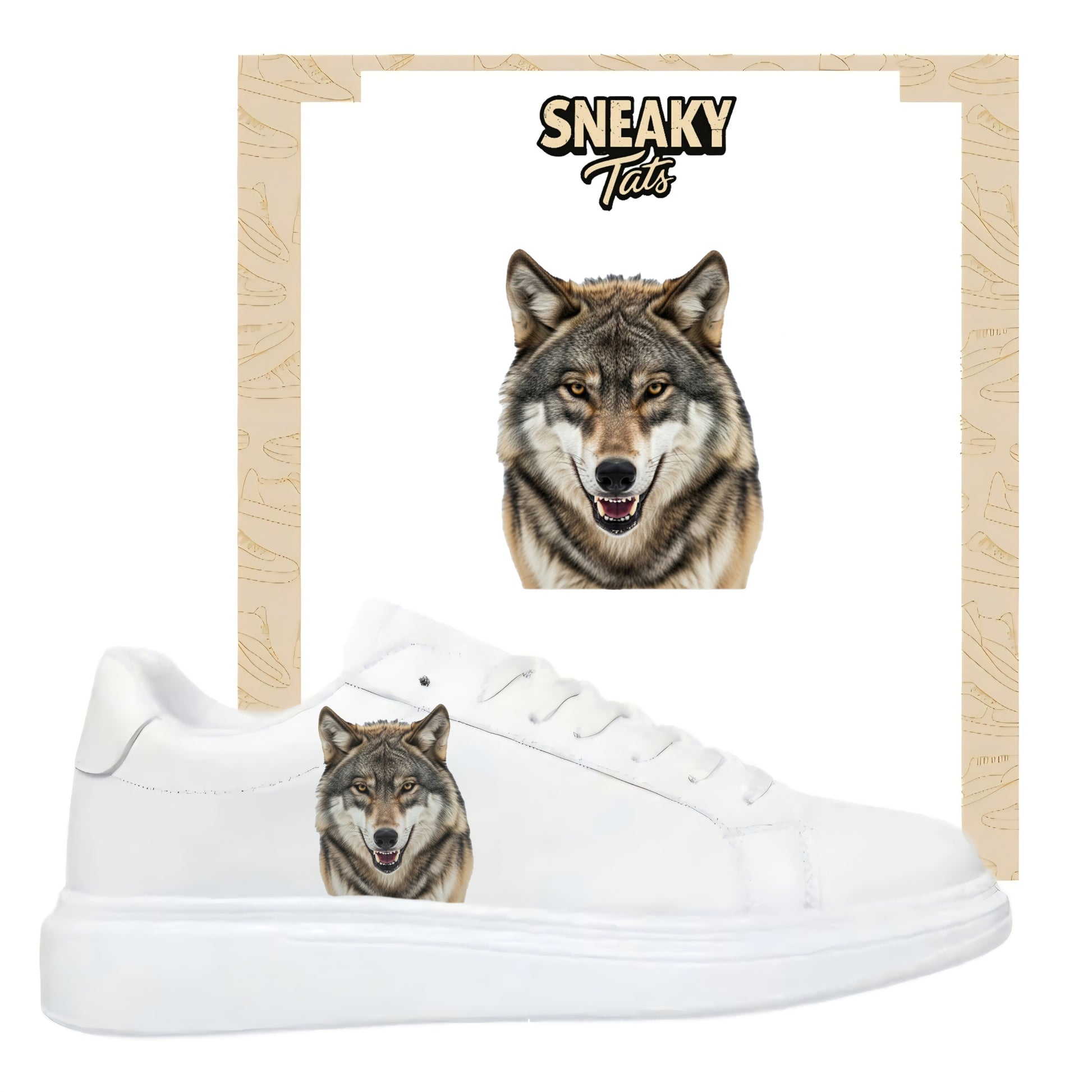 Sneakytats "Wolf 0533"