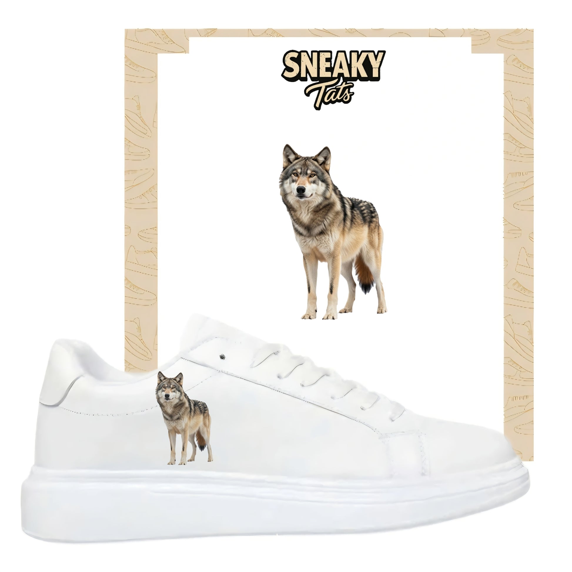 Sneakytats "Wolf 0535"