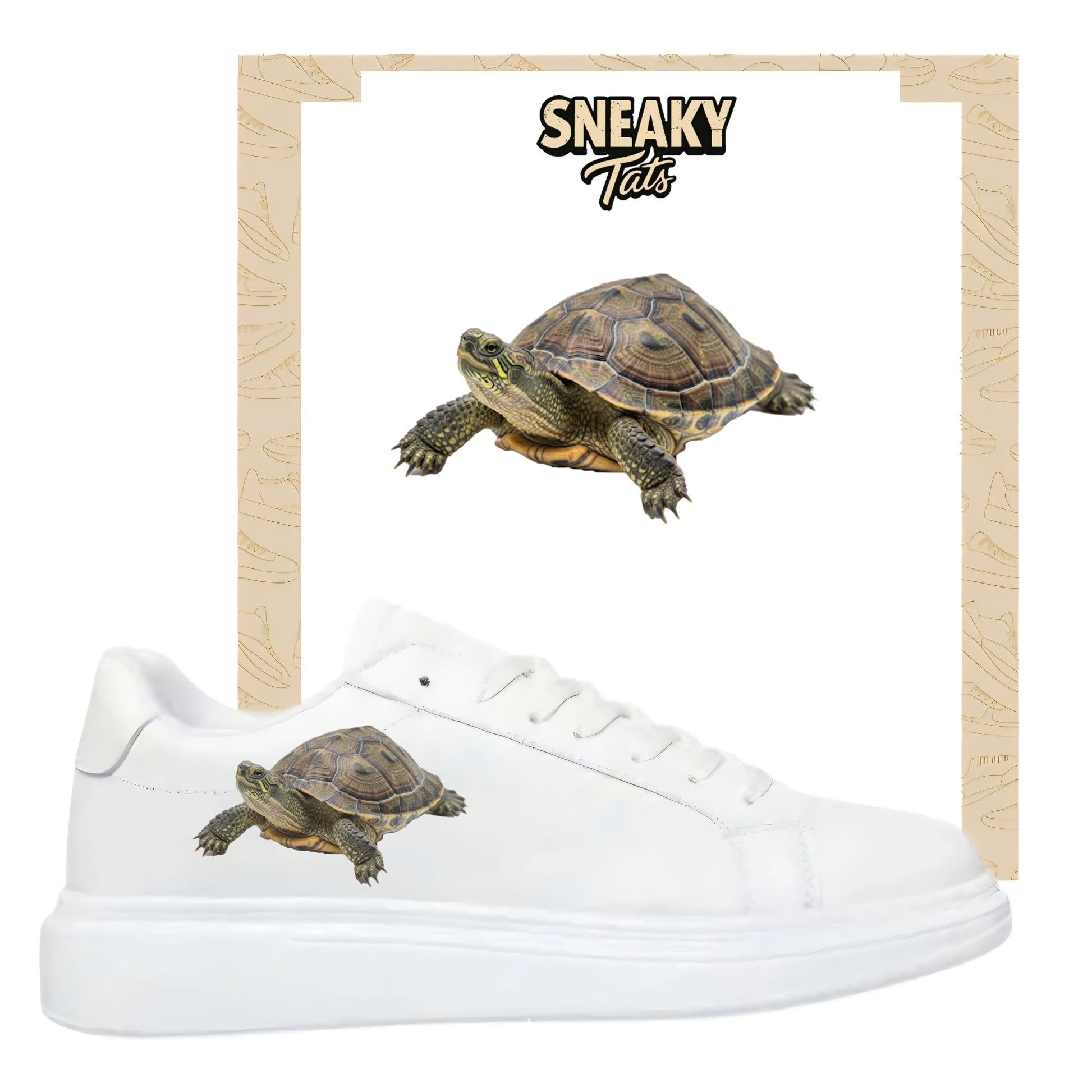 Sneakytats "Schildkröte 0541"