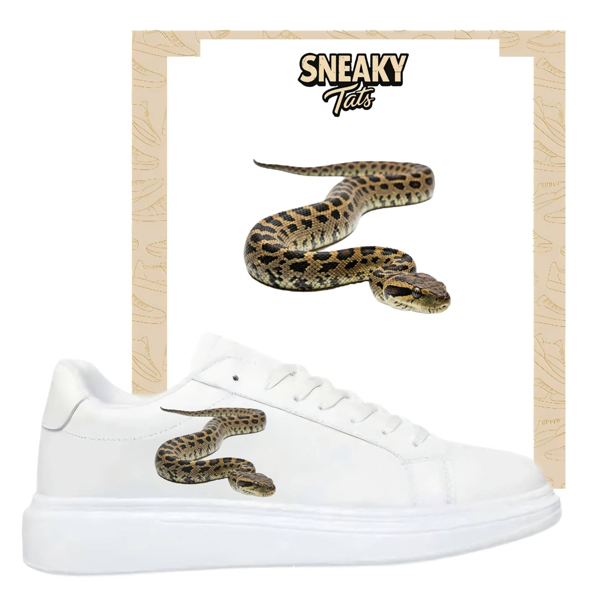 Sneakytats "Schlange 0543"