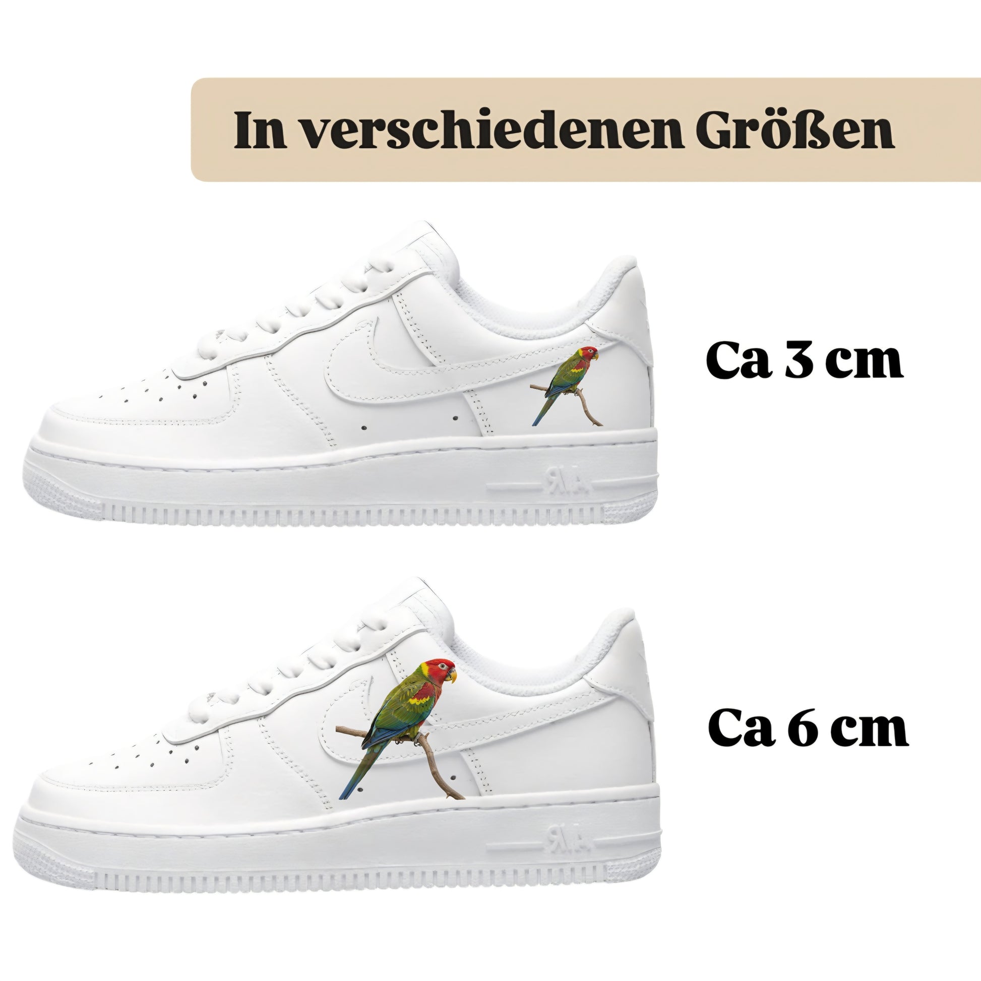 Sneakytats "Papagei 0545"