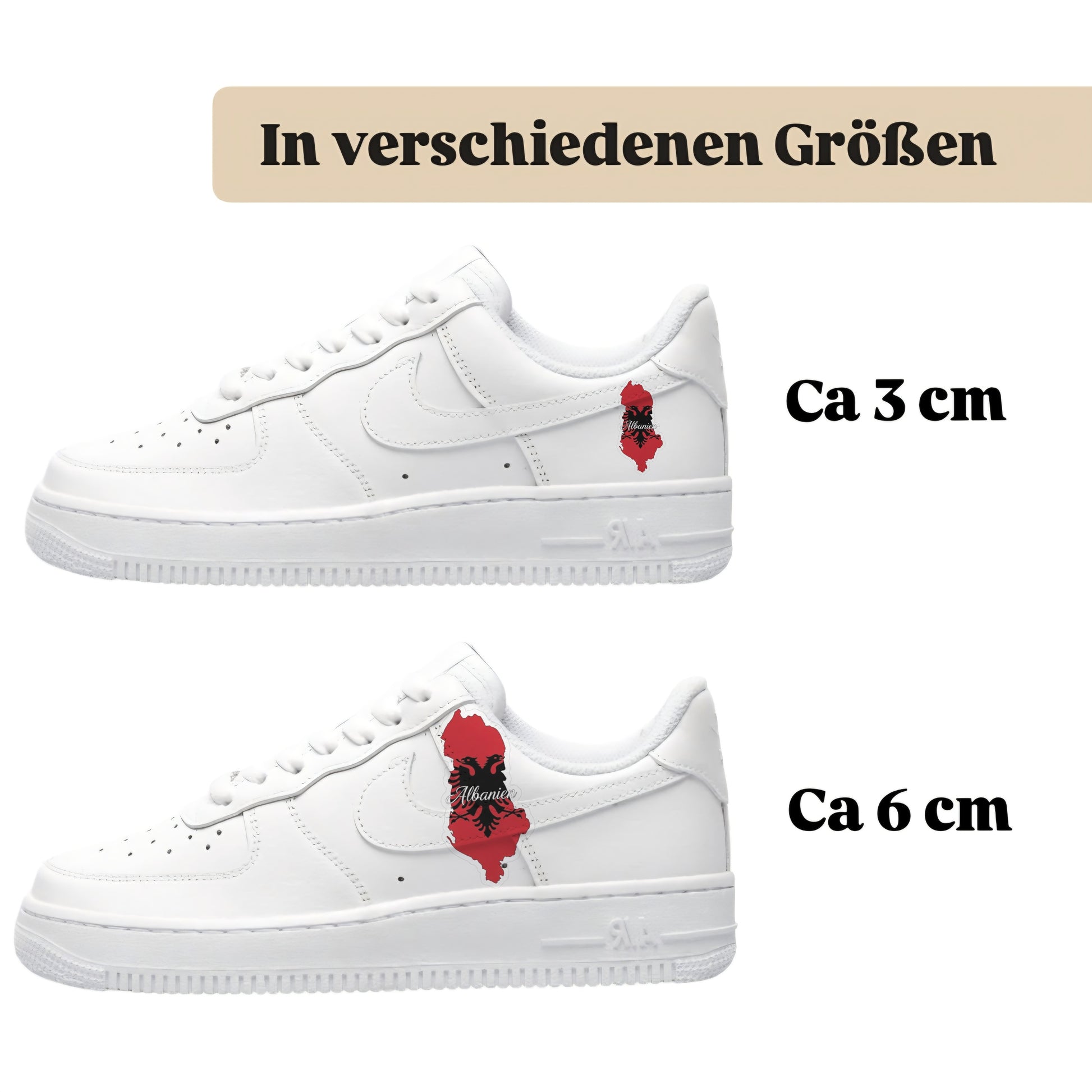 Sneakytats "Albanien 0552"