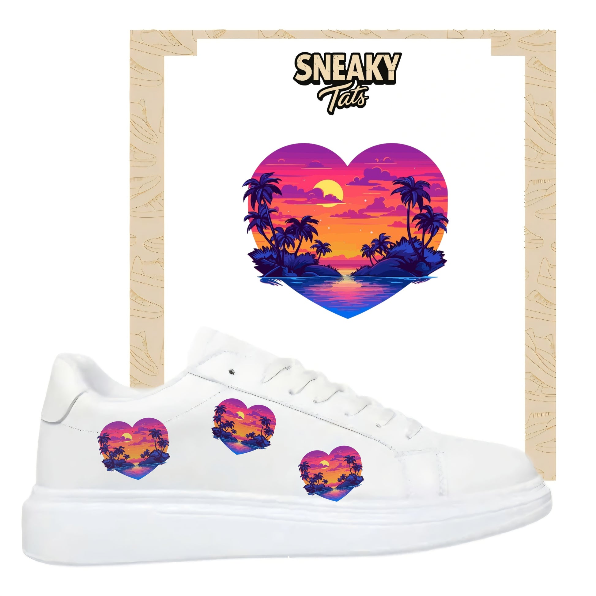 Sneakytats "Hawai Herz 0579"