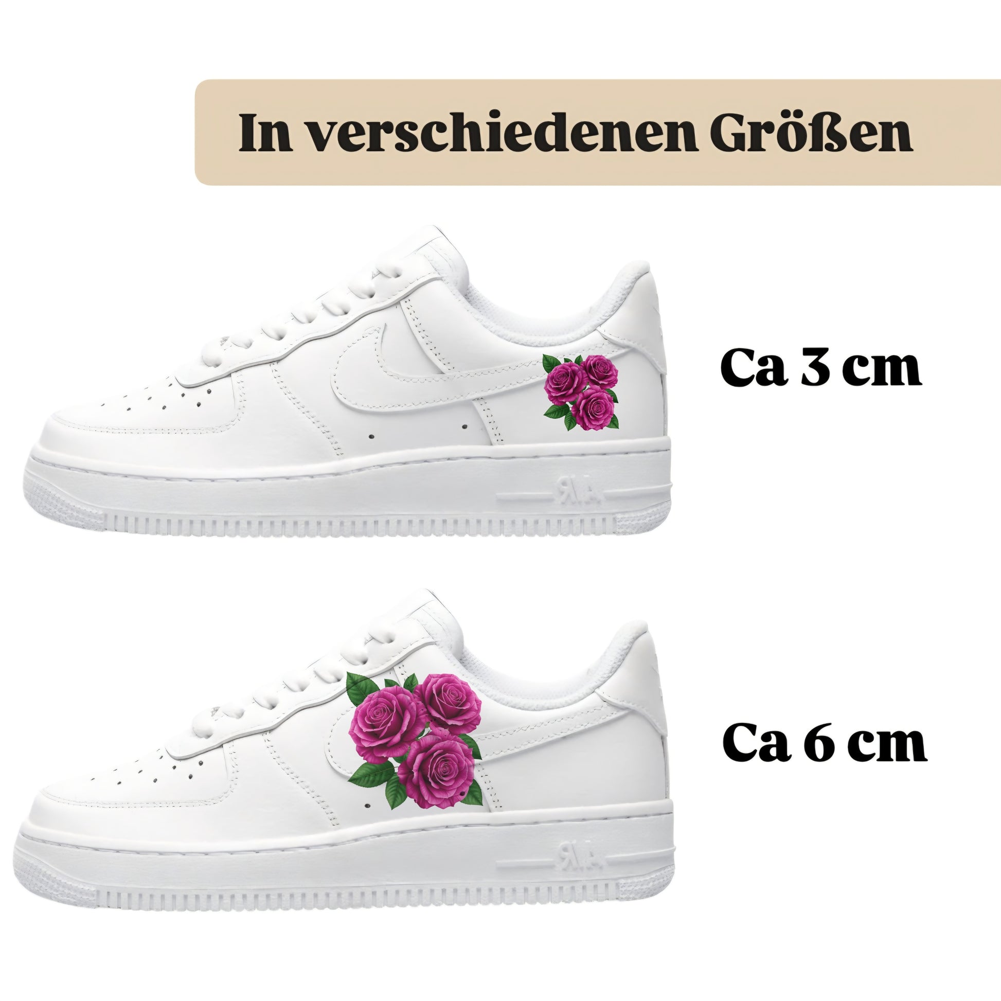 Sneakytats "lila Blume 0591"