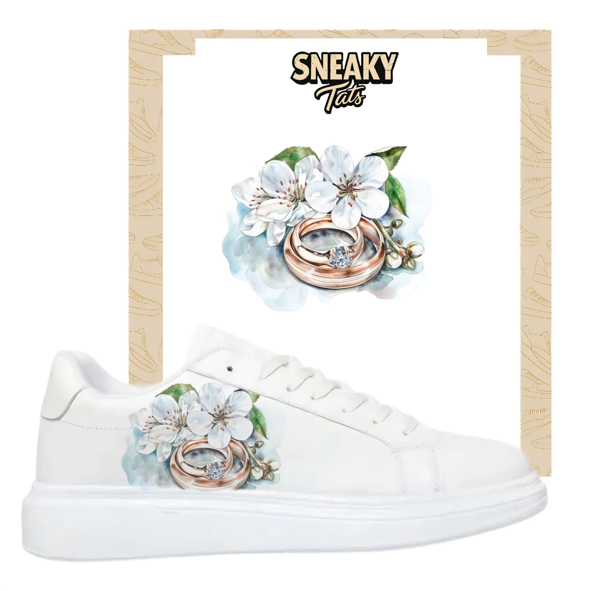 wedding motive von sneakytats für alle schuhe die du personalisieren mmöchtest
