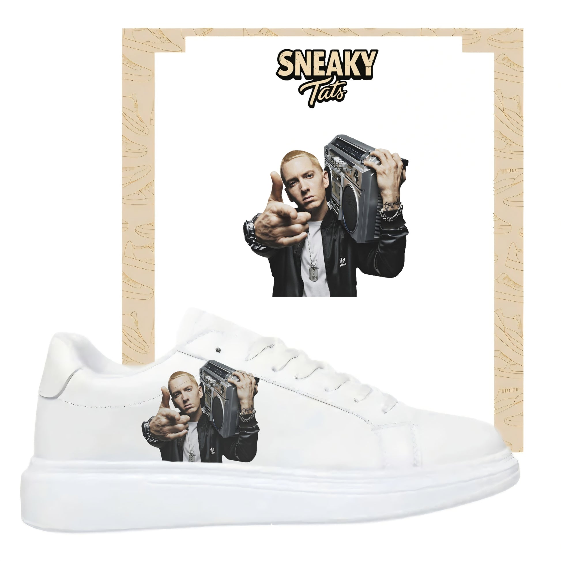Eminem usa star rapper famous person sneakytats