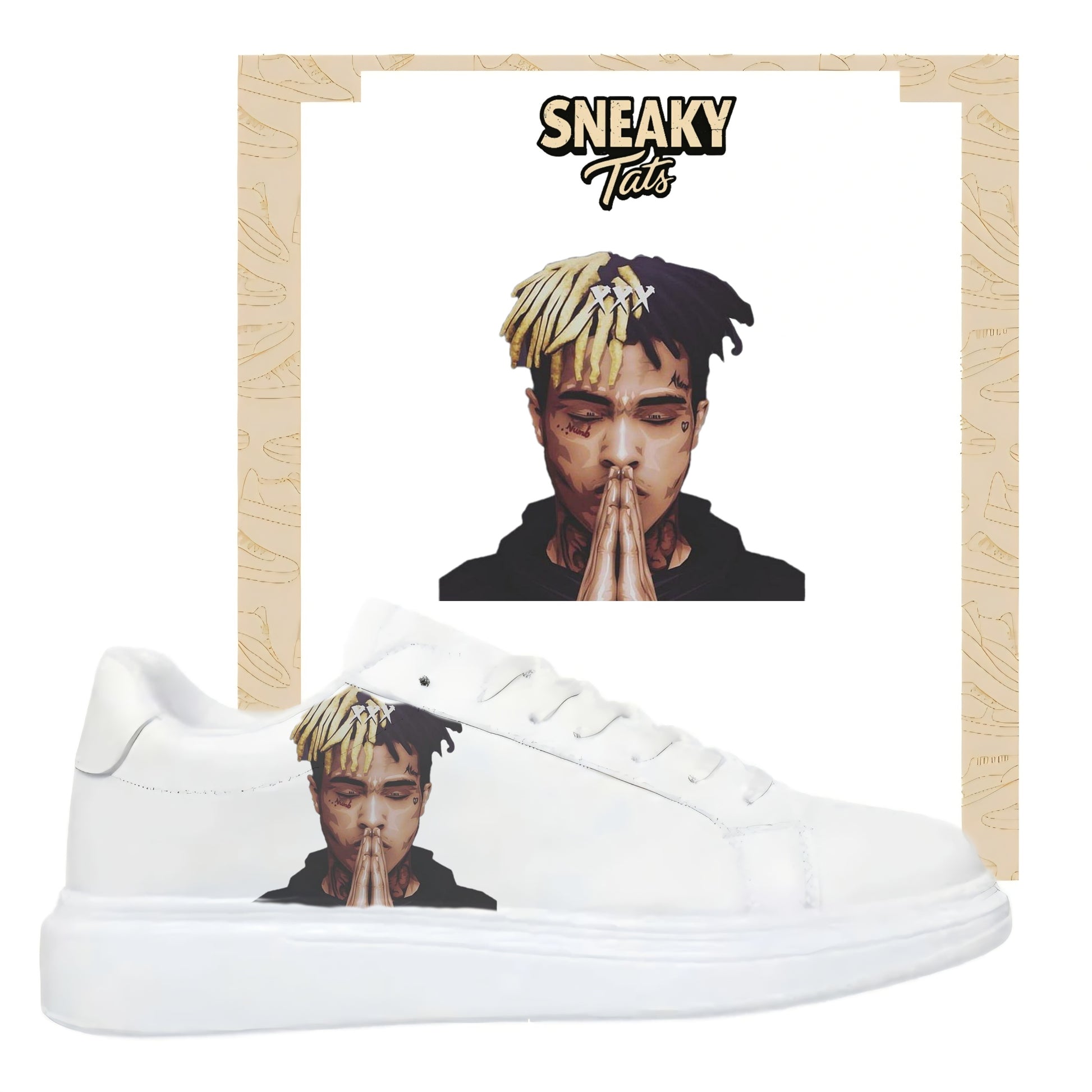 deine lieblingsstars auf deine schuhe nur mit sneakytats möglich