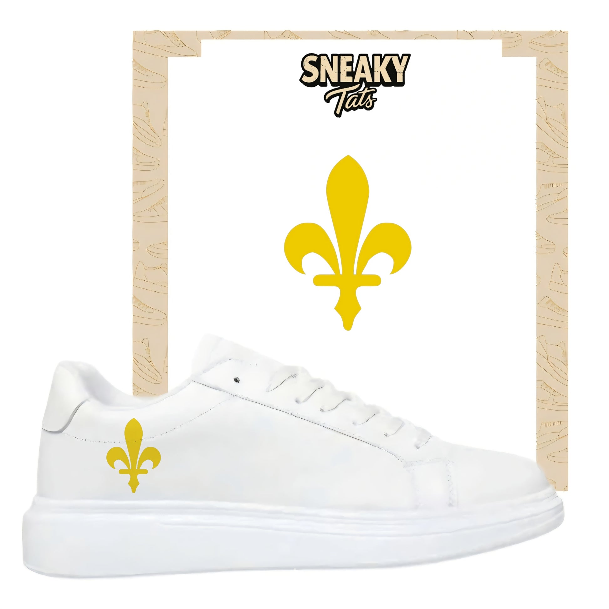 Bügelbild für alle Schuhe zum selber gestalten custom Sneaker Bosnien
