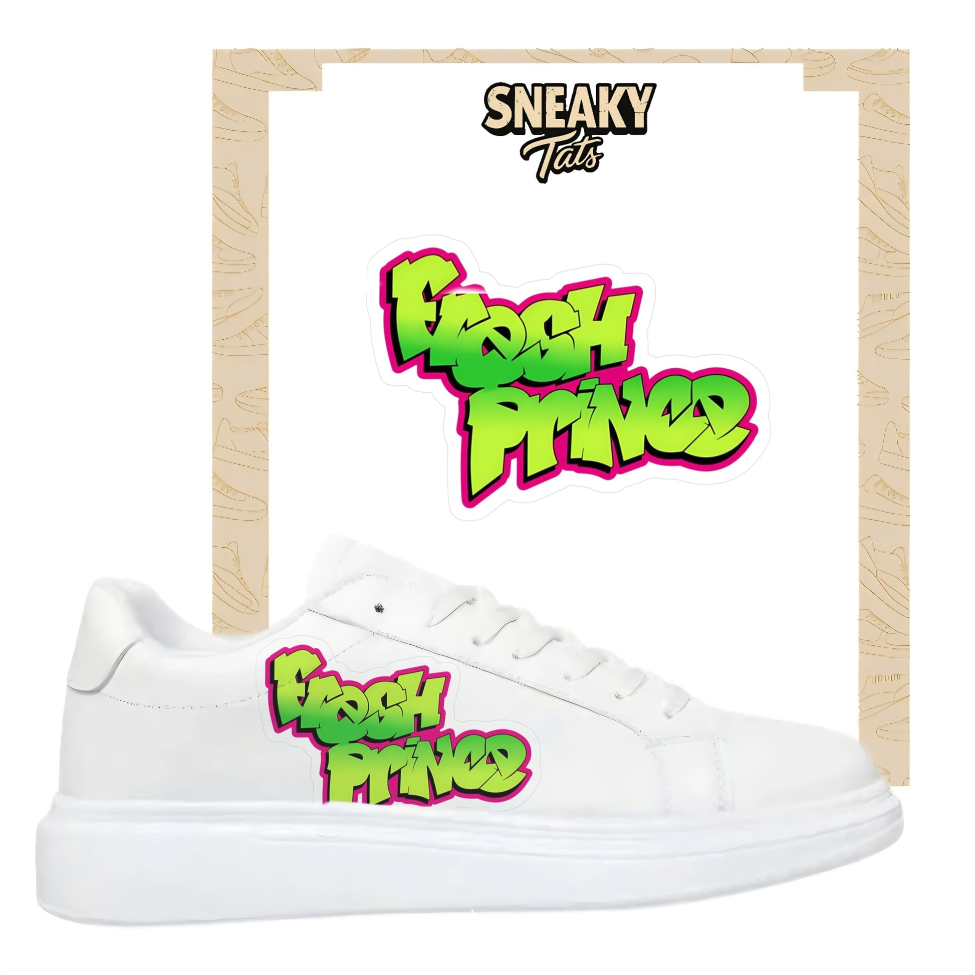Sneakerfolien einzigartig und neu für mehrere Schuharten Nike Adidas Puma Fresh Prince