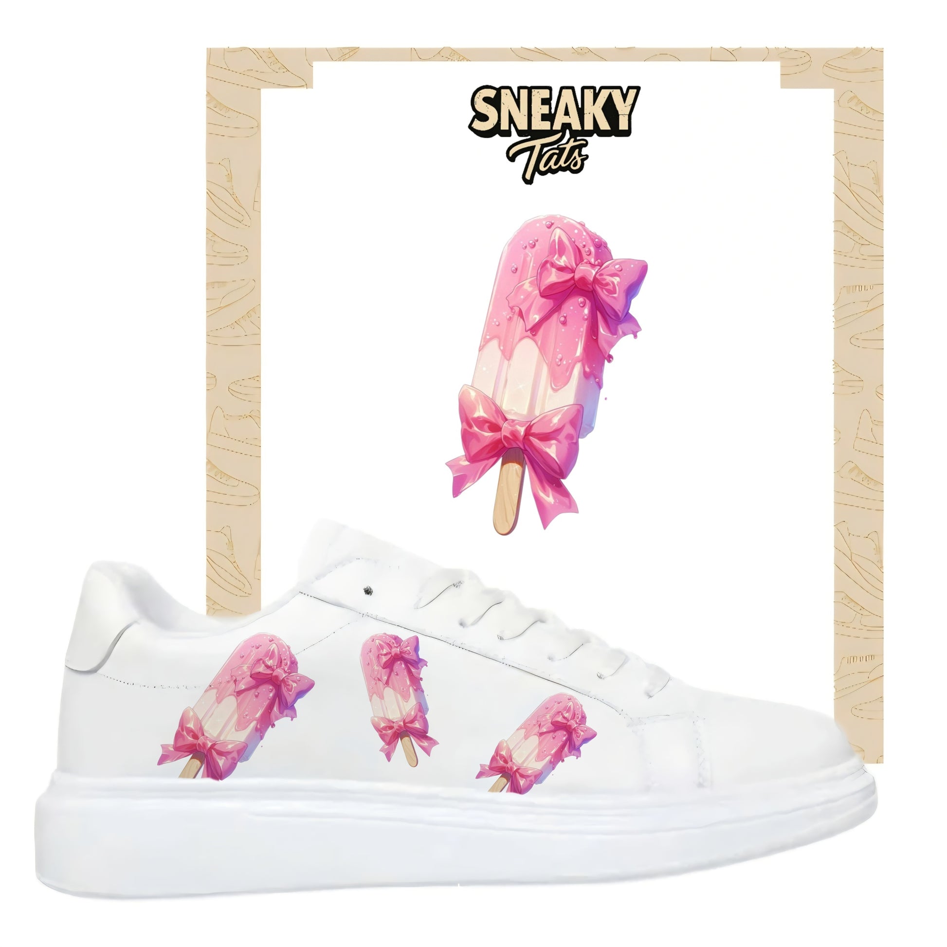 Sneakerfolien einzigartig und neu für mehrere Schuharten Nike Adidas Puma Ice Cream