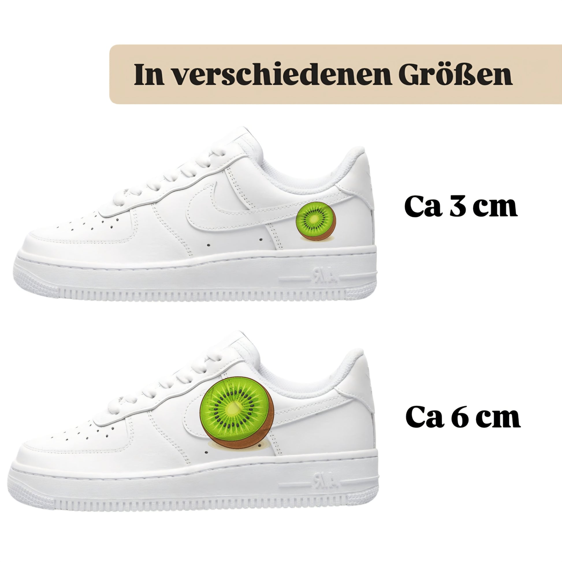 Sneakytats Folie Kiwi Frucht zum selbstgestalten
