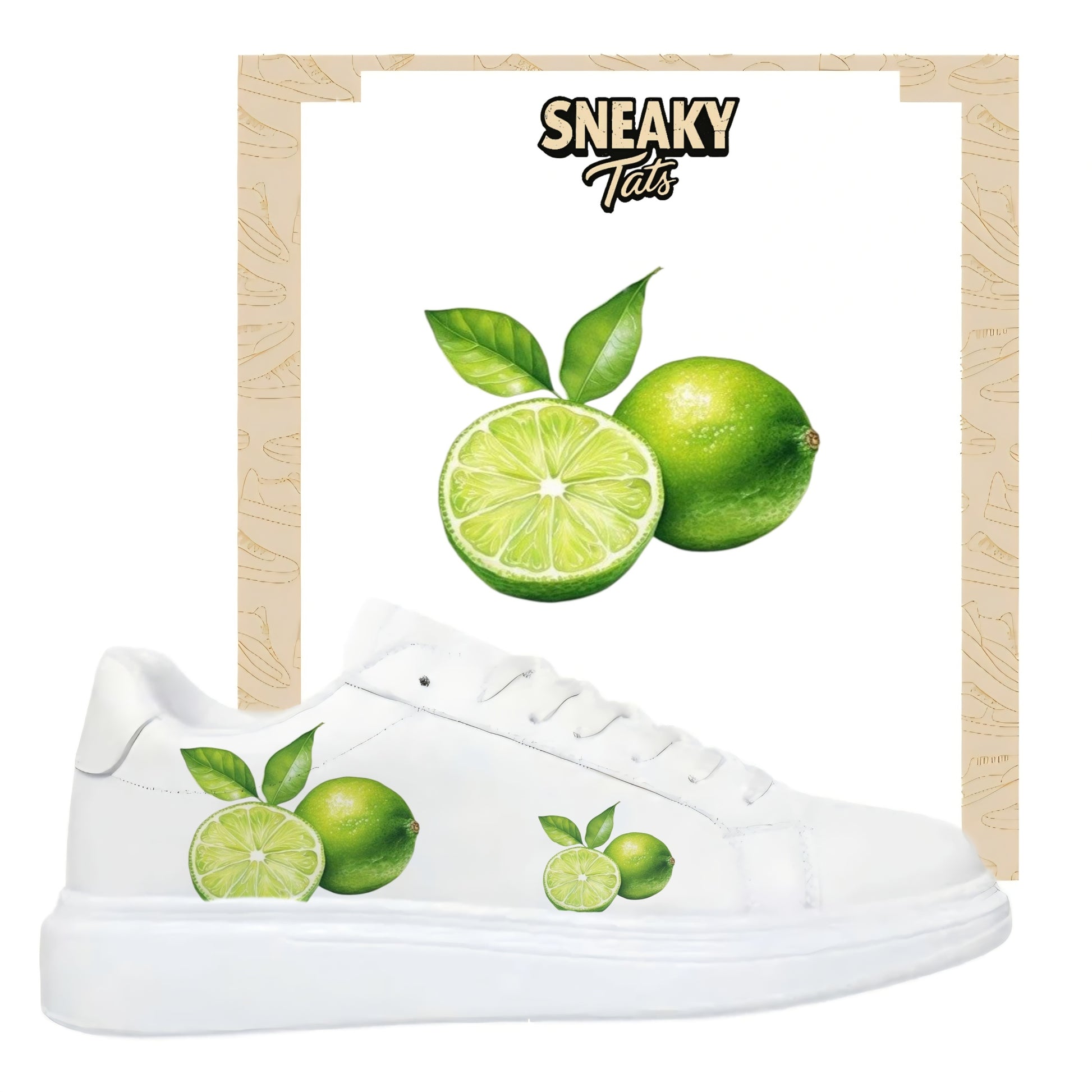 Sneakerfolien einzigartig und neu für mehrere Schuharten Nike Adidas Puma Limon