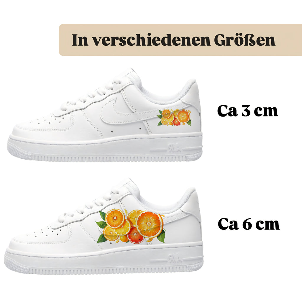 Sneakerfolien für verschiedene SchuheNike Adidas Puma Orange