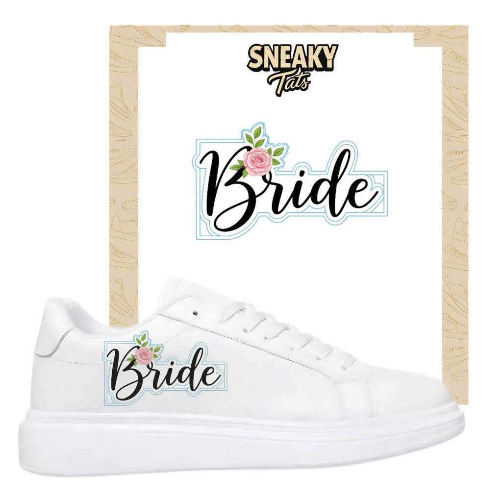 Bügelbild für alle Schuhe zum selber gestalten custom Sneaker wedding Hochzeit