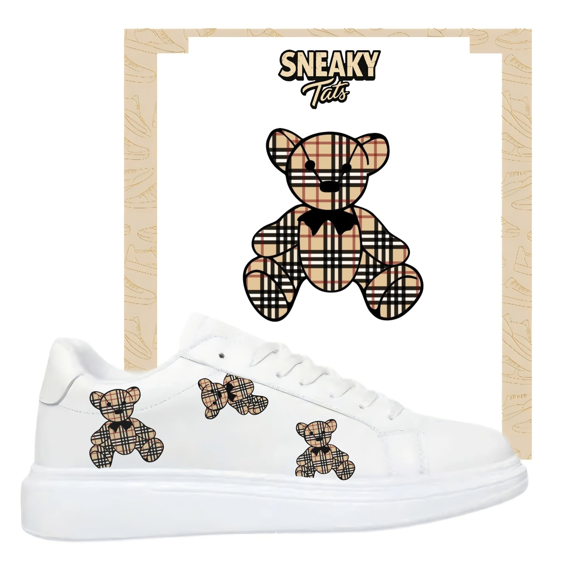 Sneakerfolien einzigartig und neu für mehrere Schuharten Nike Adidas Puma luxus Teddy